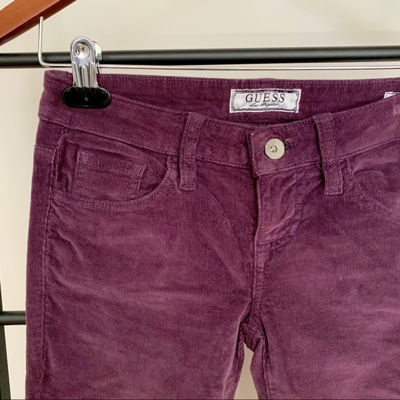 GUESS Power Ultra Skinny Corduroy Pants - Picture 3 of 9